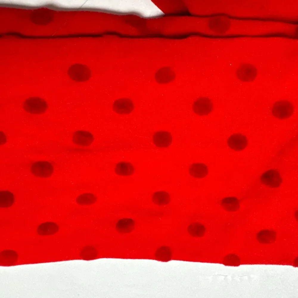 NWOT  Tights Red Velvet Polka Dot 12 - 24 M